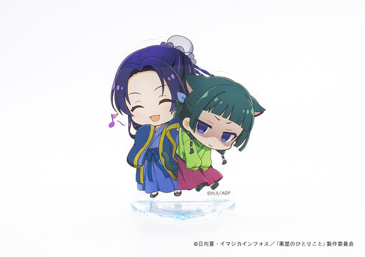 【薬屋のひとりごと】アクリルフィギュアスタンド・ネコ猫猫と壬氏
