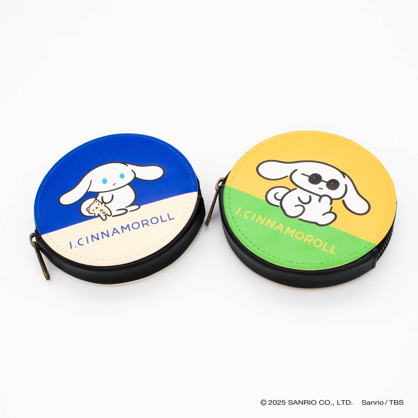 【I.CINNAMOROLL】ミニウォレットポーチ・シナモンとサングラス