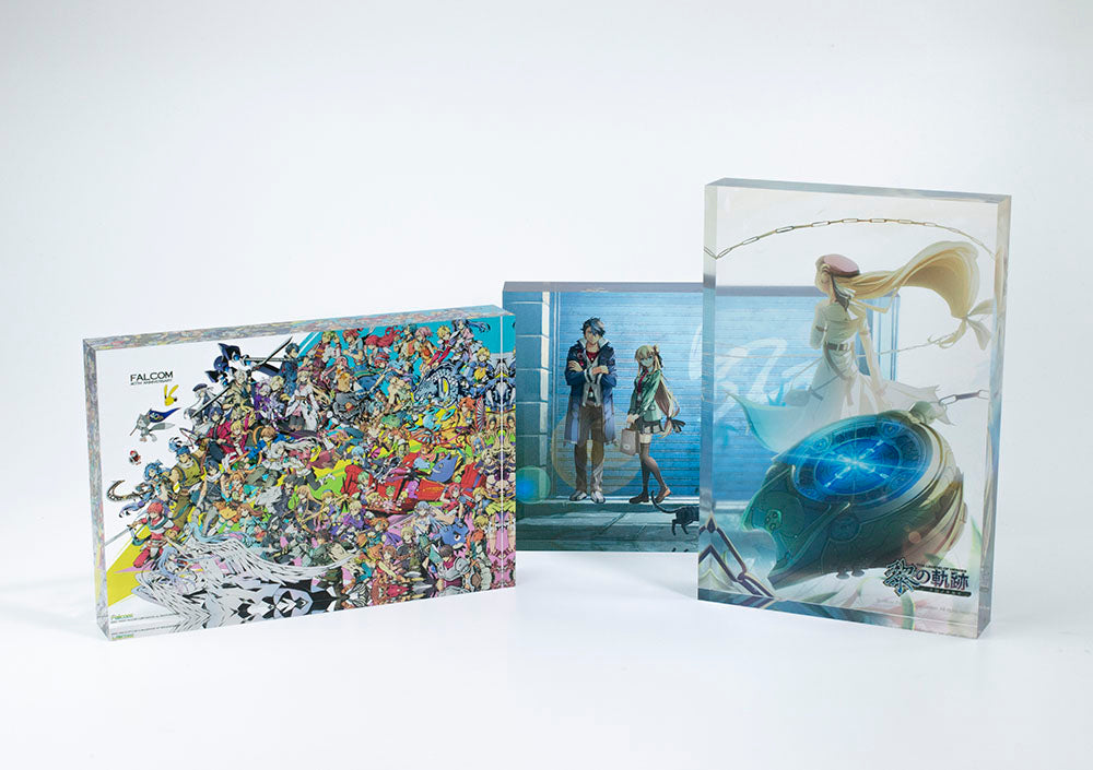 【黎の軌跡】アクリルブロック・コンセプトビジュアル・アニエスとゲネシス