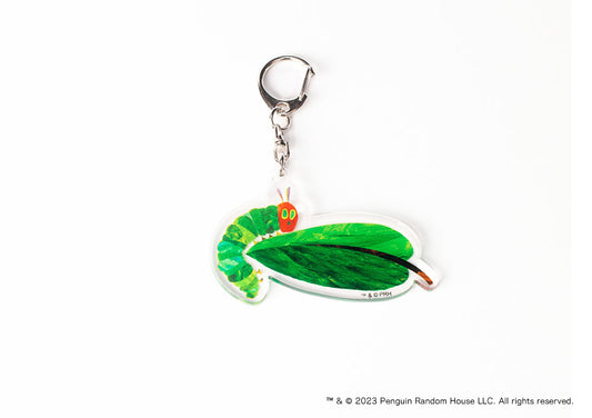 【エリック・カール】アクリルキーホルダー・はっぱ