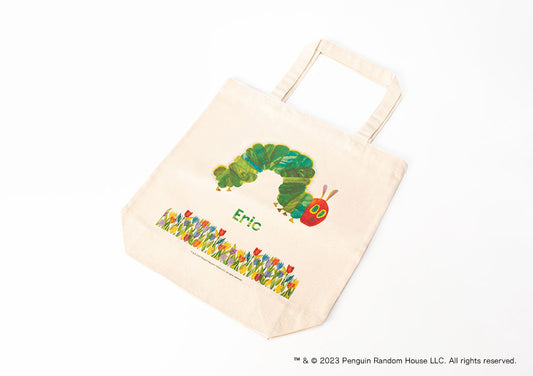 【エリック・カール】トートバッグ・はらぺこあおむし_名入れ有