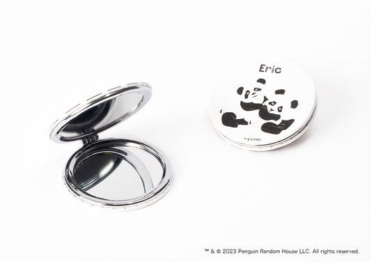 【エリック・カール】コンパクトミラー・パンダ_名入れ有