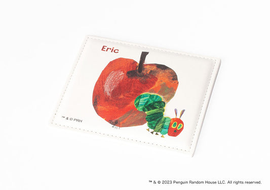 【エリック・カール】捺印マット・りんご_名入れ有