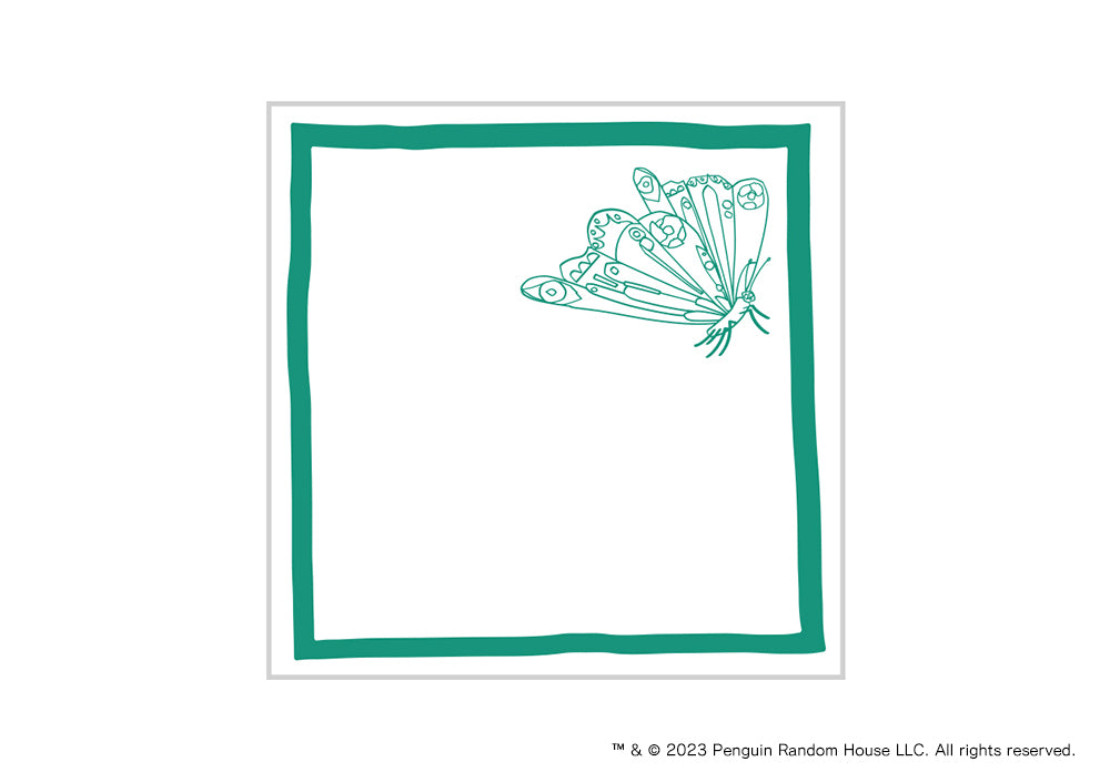 【エリック・カール】スタンプ・きれいなちょうちょ