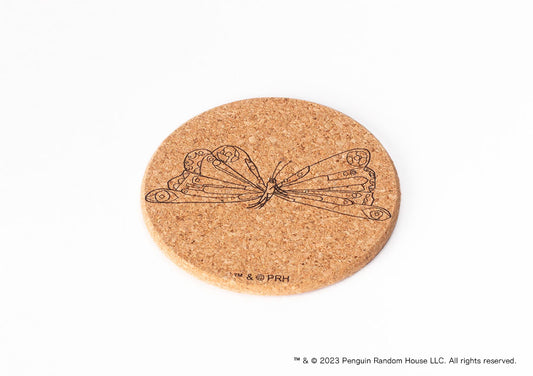 【エリック・カール】コルクコースター・きれいなちょうちょ