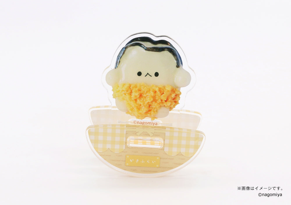 【なごみ屋の世界】ころころアクリルスタンド・「うさぎの牡蠣ちゃん」カキフライ