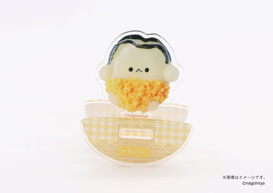 【なごみ屋の世界】ころころアクリルスタンド・「うさぎの牡蠣ちゃん」カキフライ