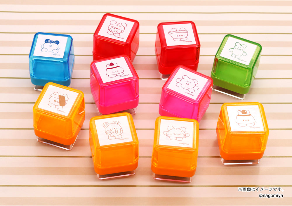 【なごみ屋の世界】スタンプ・「うさぎのドーナツ」しゃりりシュガー