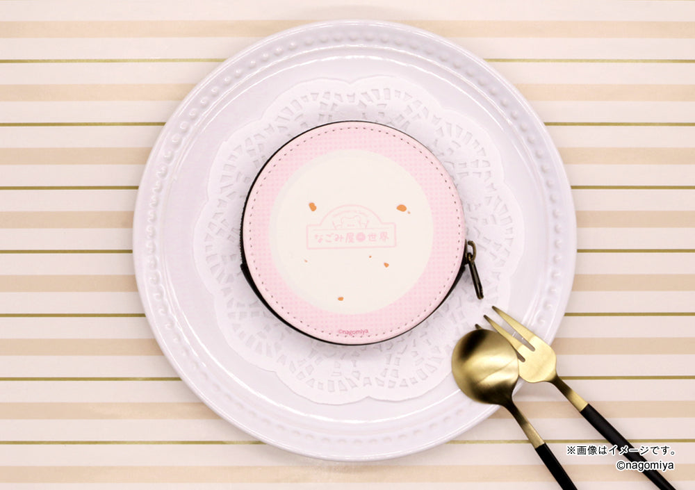 【なごみ屋の世界】ミニウォレットポーチ・「バターの罪ちゃん」ホットケーキ