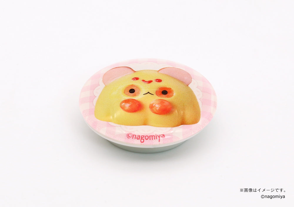 【なごみ屋の世界】ガラスマグネット・「おむむん」スマイル