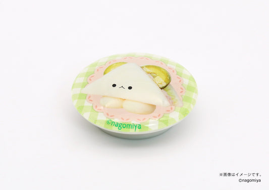 【なごみ屋の世界】ガラスマグネット・「走れ!サンドイッチ!」エビアボカド