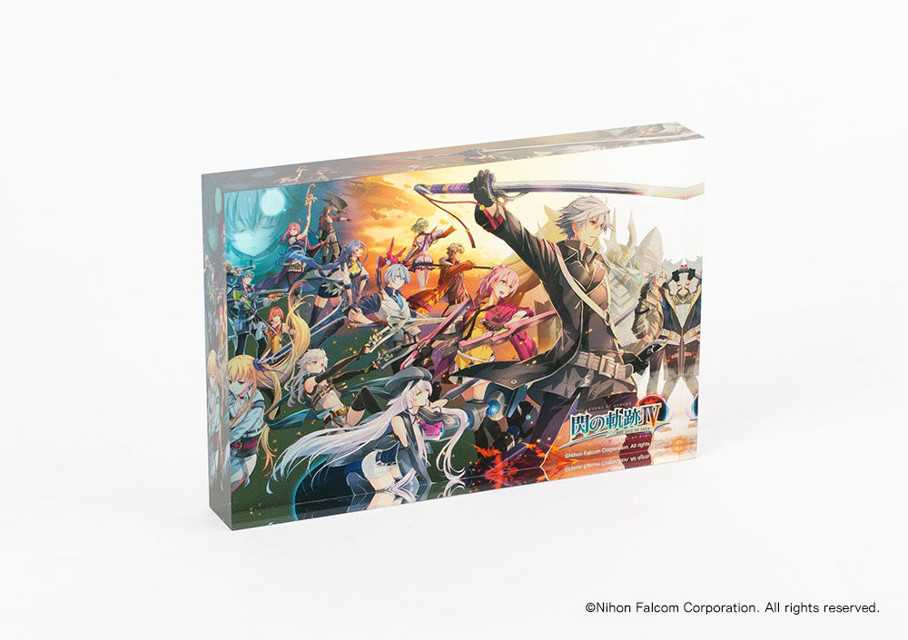 【創の軌跡・軌跡シリーズ】アクリルブロック・閃の軌跡Ⅳ・Ⅶ組、反攻