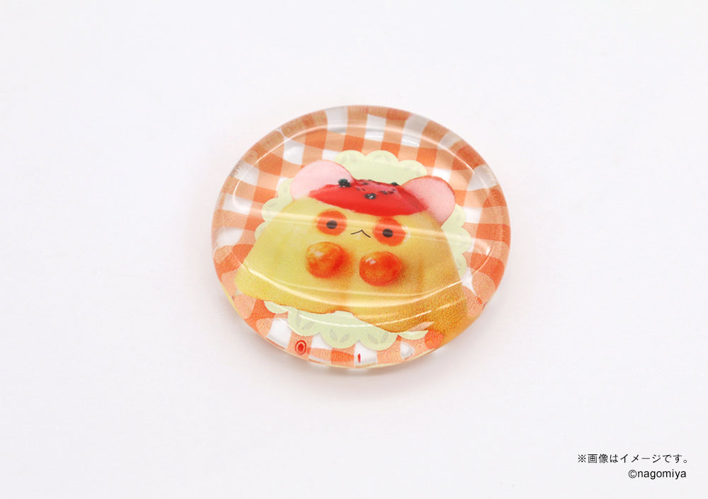 【なごみ屋の世界】ガラスお箸置き・「おむむん」ケチャップ