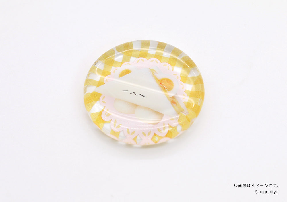 【なごみ屋の世界】ガラスお箸置き・「走れ!サンドイッチ!」たまごサンド