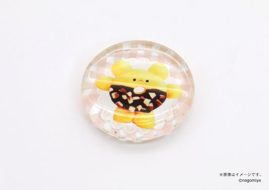 【なごみ屋の世界】ガラスお箸置き・「うさぎのドーナツ」ざくっとアーモンド