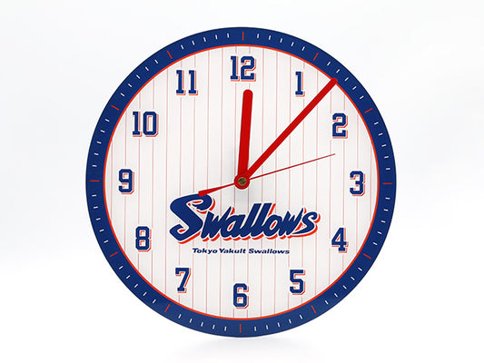 【東京ヤクルトスワローズ】アクリル壁掛時計・Swallows