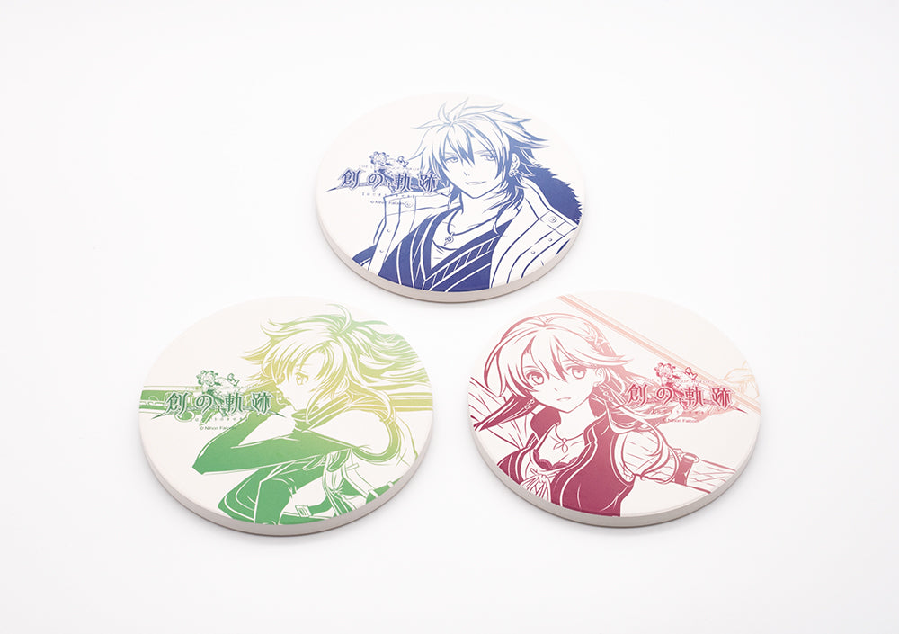 【創の軌跡・軌跡シリーズ】白雲石コースター・エマ