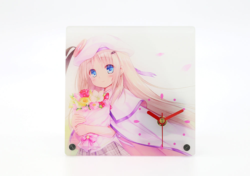 【ビジュアルアーツ】卓上時計・劇場版『クドわふたー』・ver1