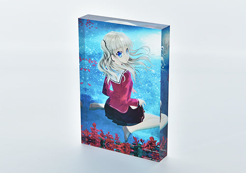 【ビジュアルアーツ】アクリルブロック・Charlotte・約束、帰ってくること。