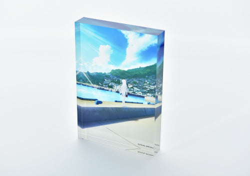 【ビジュアルアーツ】アクリルブロック・Summer Pockets REFLECTION BLUE・潮風に乗って