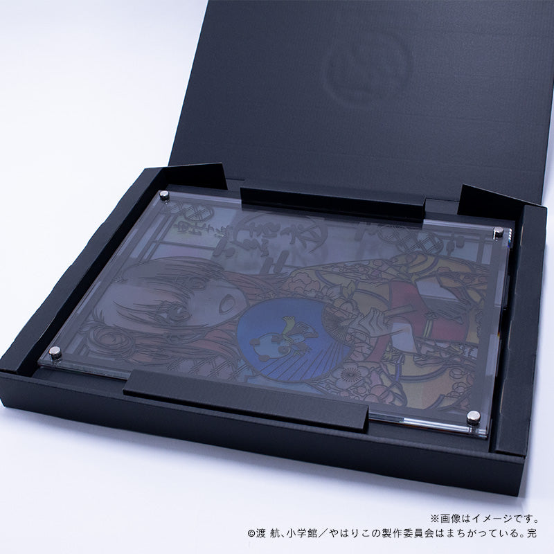 【やはり俺の青春ラブコメはまちがっている。完】キリトリエ・由比ヶ浜結衣_A4