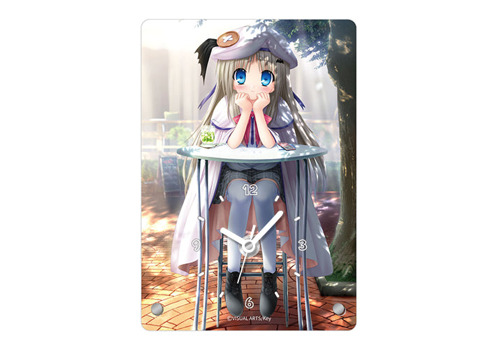 【ビジュアルアーツ】卓上時計・クドわふたー