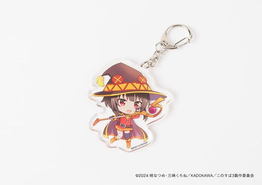 【この素晴らしい世界に祝福を!3】アクリルキーホルダー・めぐみん