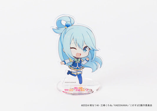 【この素晴らしい世界に祝福を!3】アクリルフィギュアスタンド・アクア