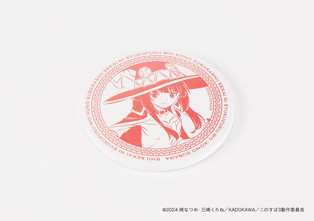 【この素晴らしい世界に祝福を!3】白雲石コースター・めぐみん