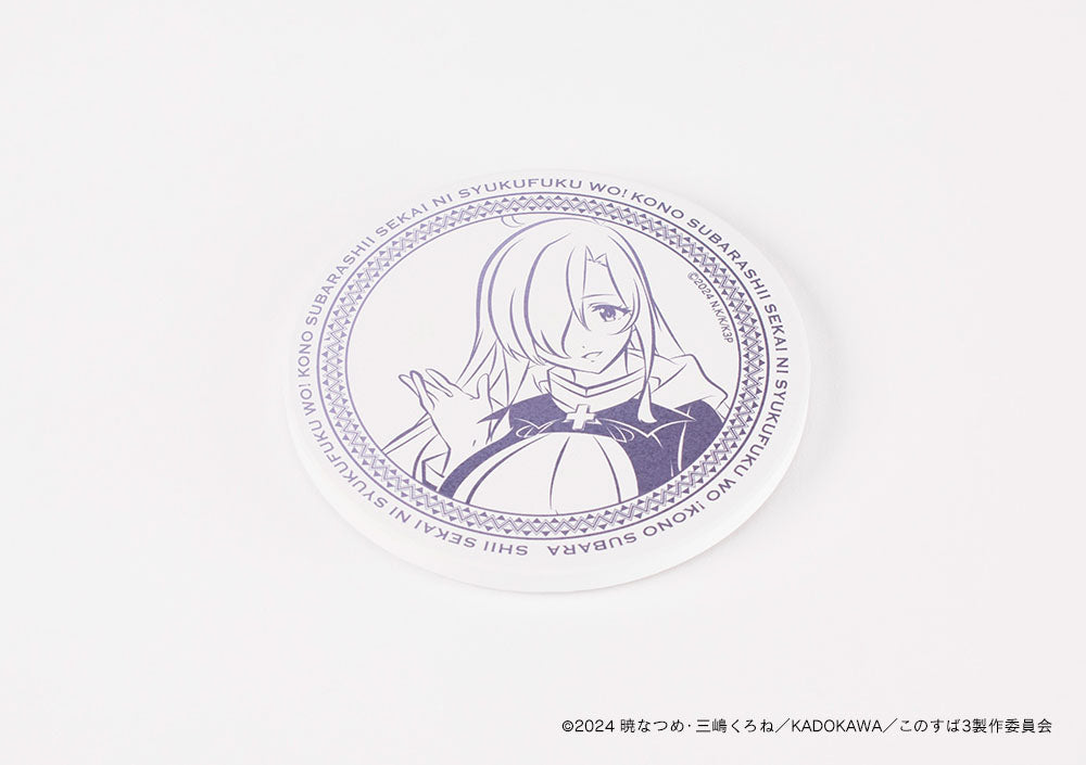 【この素晴らしい世界に祝福を!3】白雲石コースター・ウィズ