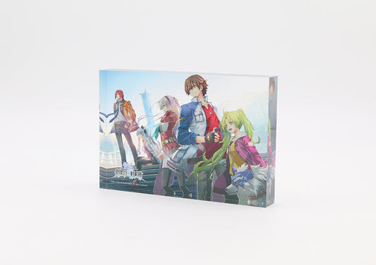 【創の軌跡・軌跡シリーズ】アクリルブロック・朝告げの鐘が鳴る刻