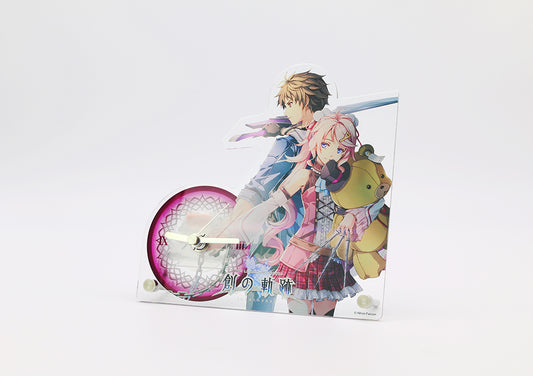 【創の軌跡・軌跡シリーズ】アクリル卓上時計・Ⅲ&Ⅸ