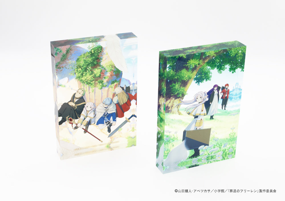 【葬送のフリーレン】アクリルブロック・美しい絵を閉じ込める魔法・新パーティ