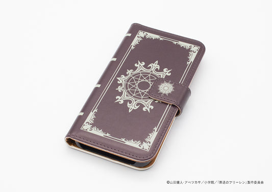 【葬送のフリーレン】手帳型iPhoneケース・魔導書