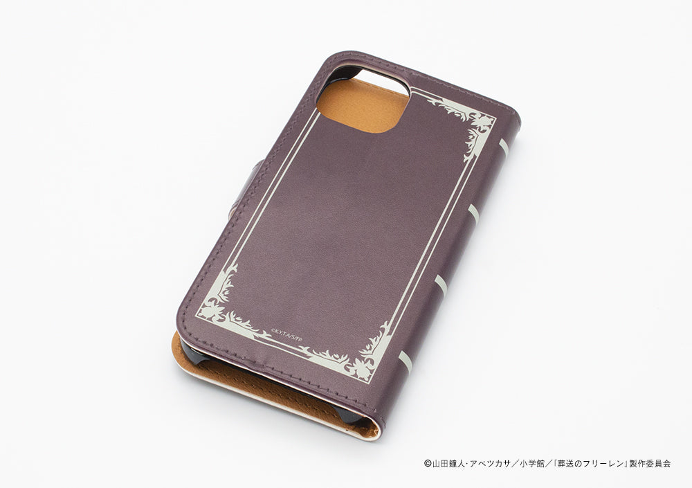 【葬送のフリーレン】手帳型iPhoneケース・魔導書