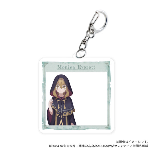 【サイレント・ウィッチ】アクリルキーホルダー・お散歩モニカ(七賢人ローブver)