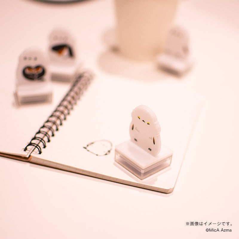 【吾妻まいか・シマエナガ】アクスタンプ かしげ2