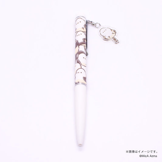 【吾妻まいか・シマエナガ】ボールペン ホワイト
