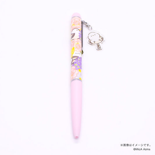 【吾妻まいか・シマエナガ】ボールペン ピンク
