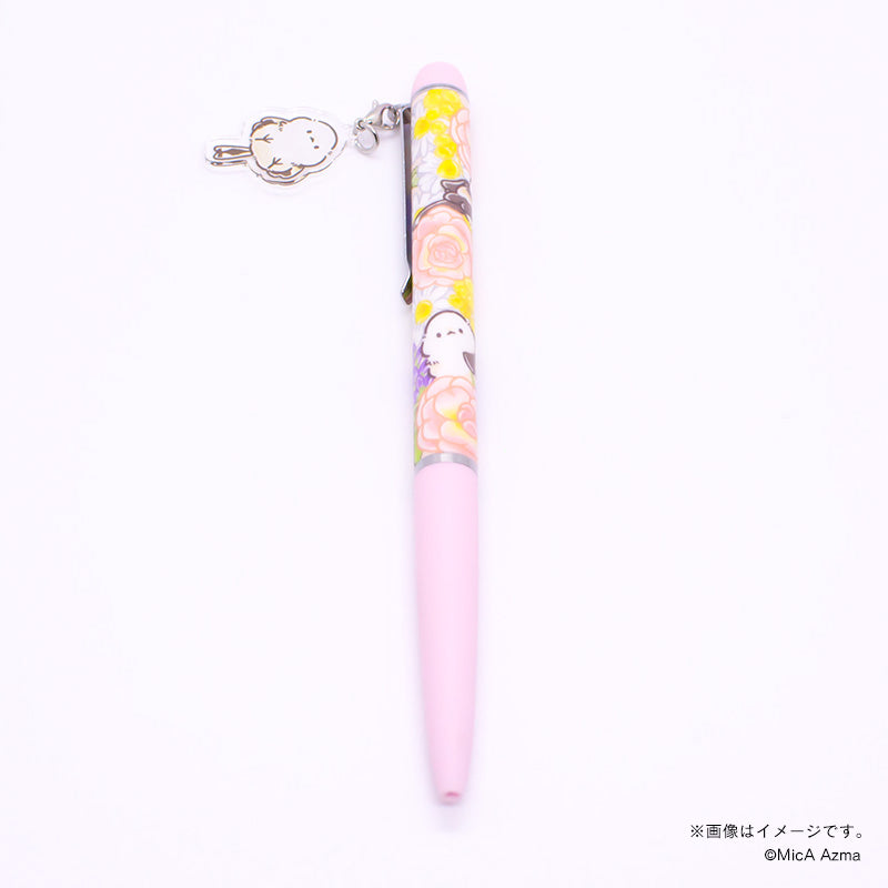 【吾妻まいか・シマエナガ】ボールペン ピンク