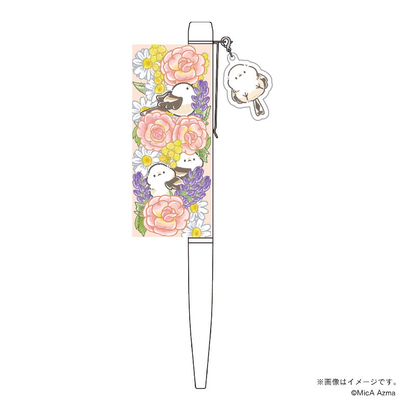 【吾妻まいか・シマエナガ】ボールペン ピンク