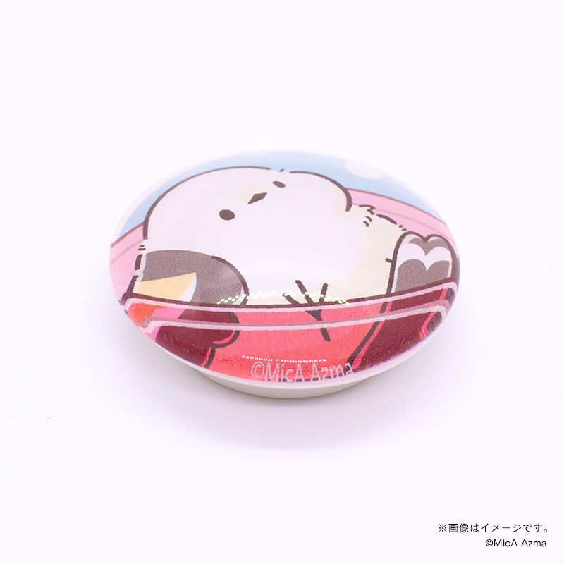【吾妻まいか・シマエナガ】ガラスマグネット カプセル