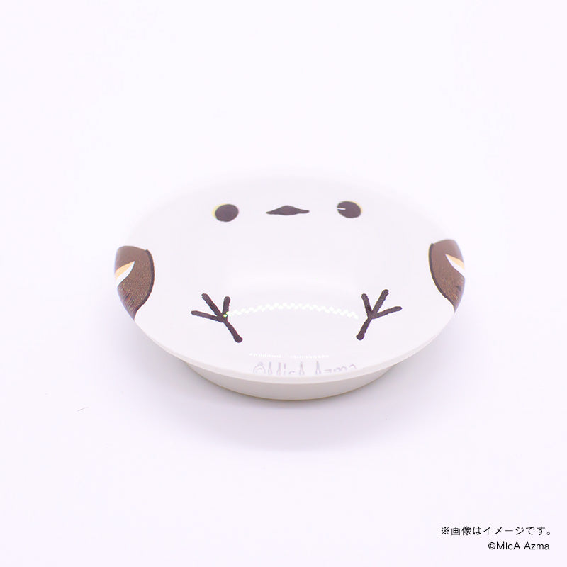 【吾妻まいか・シマエナガ】ガラスマグネット 顔アップ