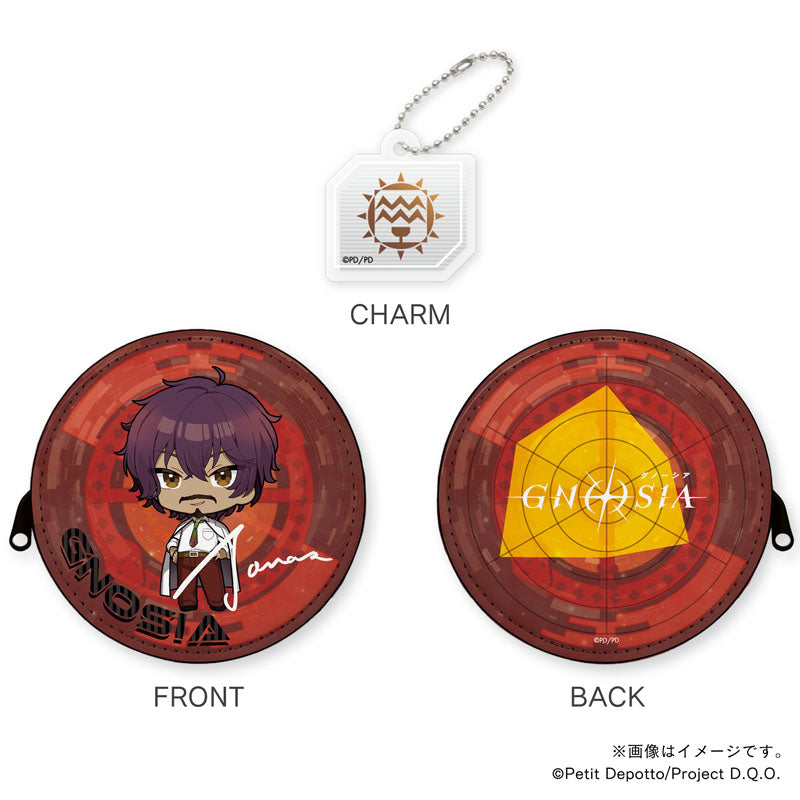 【グノーシア】アクリルチャーム付きミニウォレットポーチ・学園ジョナス