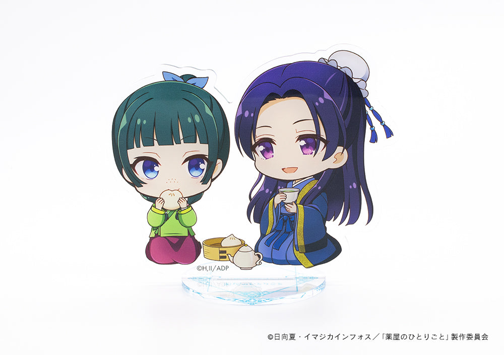 【薬屋のひとりごと】アクリルフィギュアスタンド・猫猫と壬氏_茶会