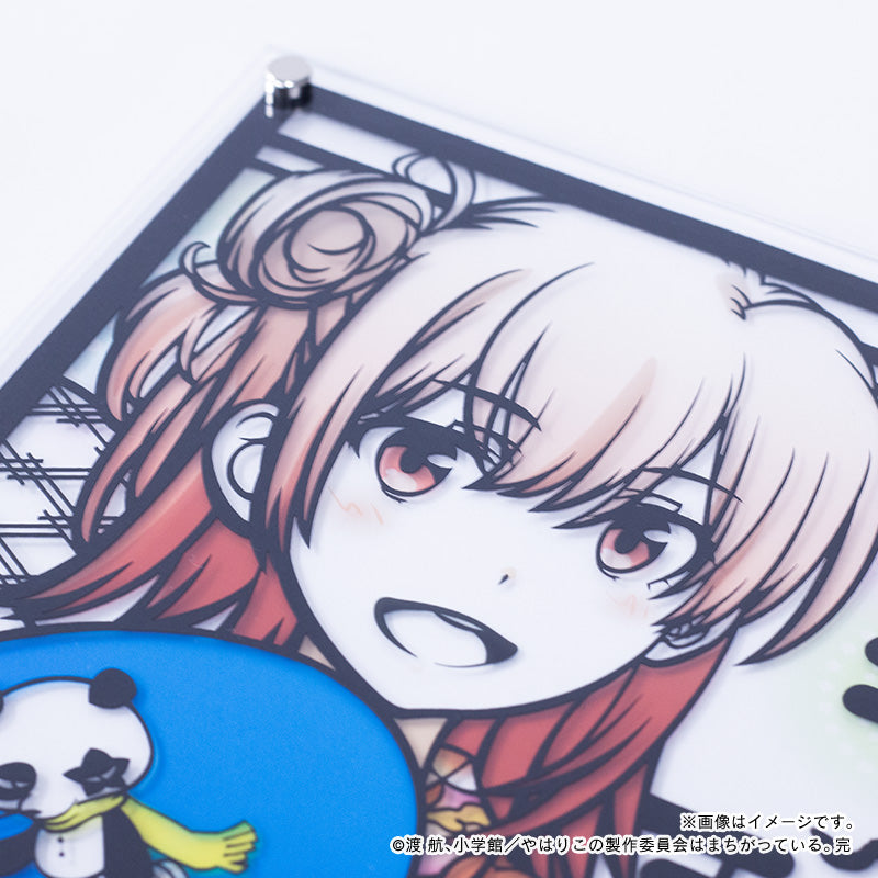 【やはり俺の青春ラブコメはまちがっている。完】キリトリエ・由比ヶ浜結衣_A4