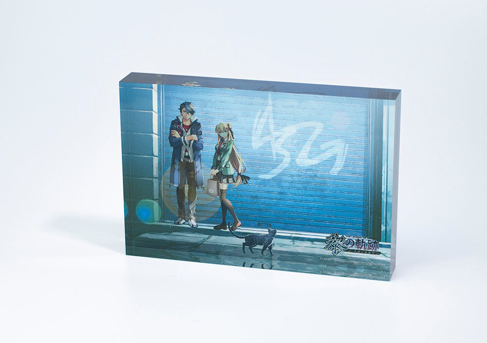 【黎の軌跡】アクリルブロック・旧市街の午後・ヴァン&アニエスver.