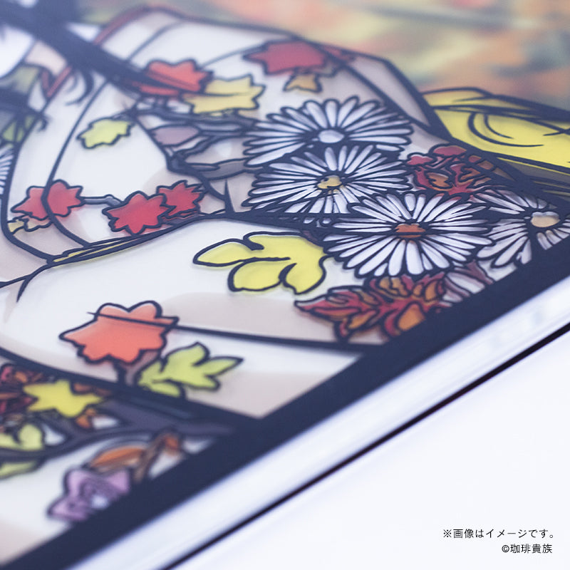 【珈琲貴族】キリトリエ・和装姿の白峰さん B2タペストリー同梱版