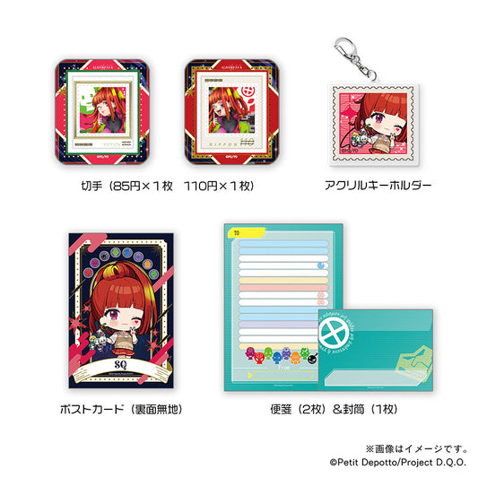 【グノーシア】アクキー付きぽすたんぷ＆フレーム切手セット・SQ