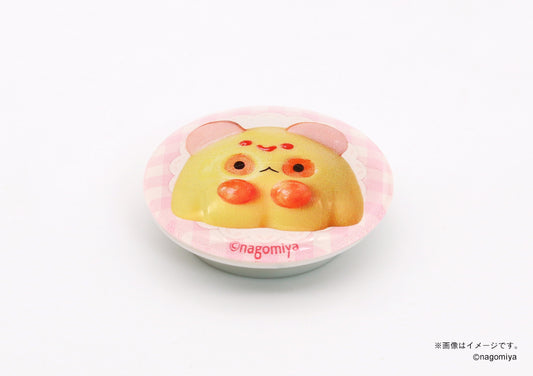 【なごみ屋の世界】ガラスマグネット・「おむむん」スマイル